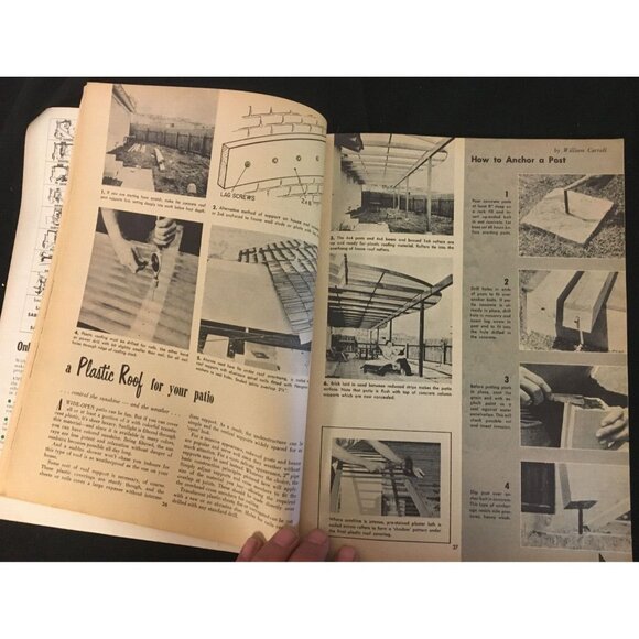 The Family Handyman Magazine 36th Edition VINTAGE Jun. 1957 Vol. 7 No. 3 - Picture 4 of 8